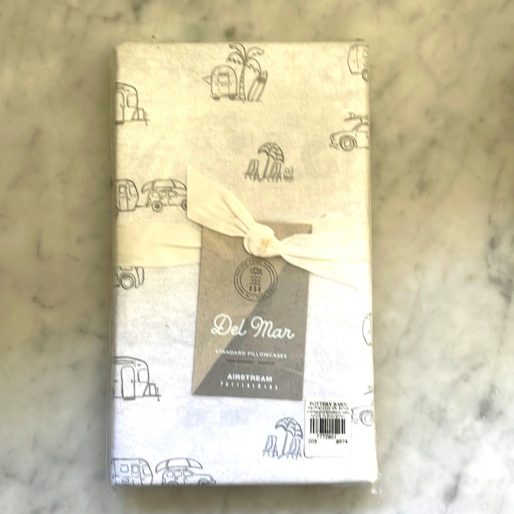 Pottery Barn Airstream Collection Standard Pillowcases